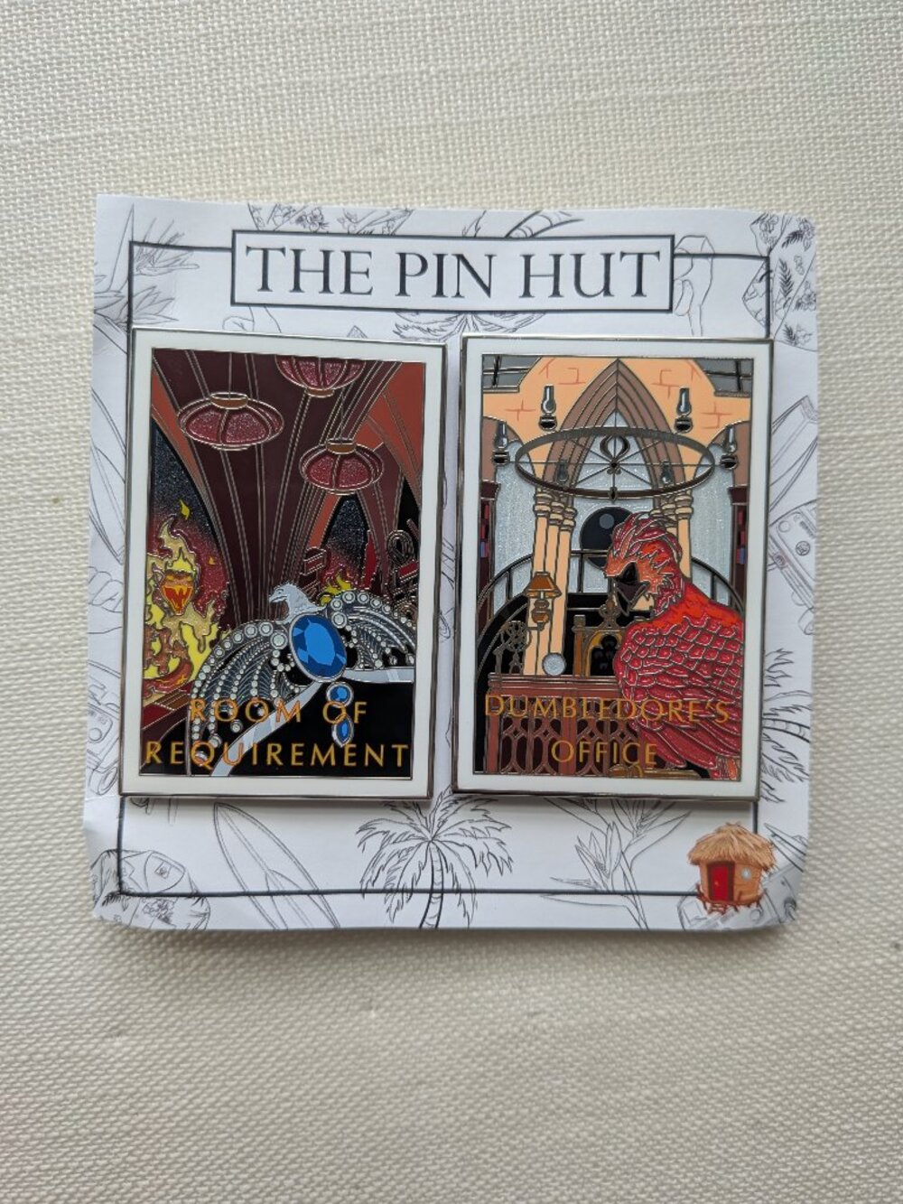 thepinhut Room of Requirement and Dumbledore's Office Poster pins